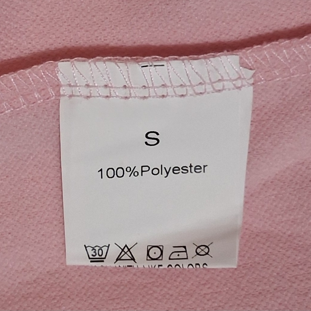 NWT, Sz. S, pink, open front, long-sleeved, cropped, jacket - Picture 12 of 13